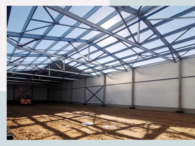 Строительство сенохранилищ в Кореновске