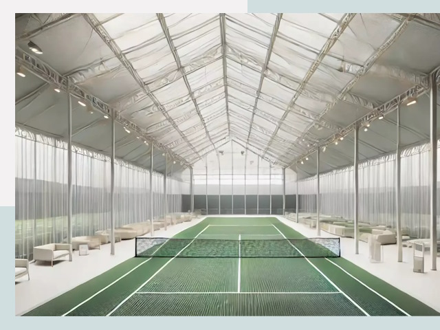 Строительство теннисных кортов в Кореновске