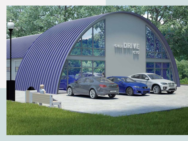 Монтаж ангаров и металлоконструкций от 622 руб.