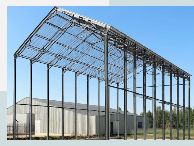 Прямо стенные ангары от СтальСтрой-Кнв по цене 622 руб.