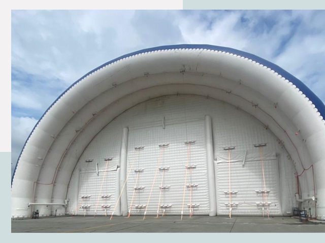 Пневмокаркасные ангары от СтальСтрой-Кнв по цене от 622 руб.