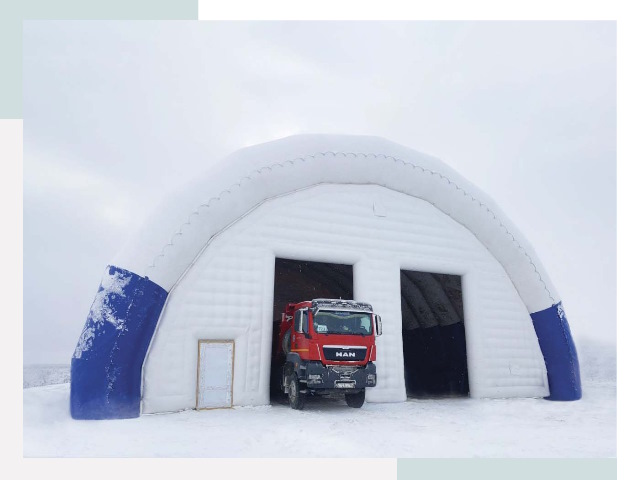 Мобильные ангары в Кореновске