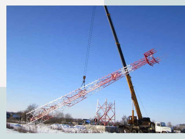 Строительство башен связи в Кореновске от 622 руб.