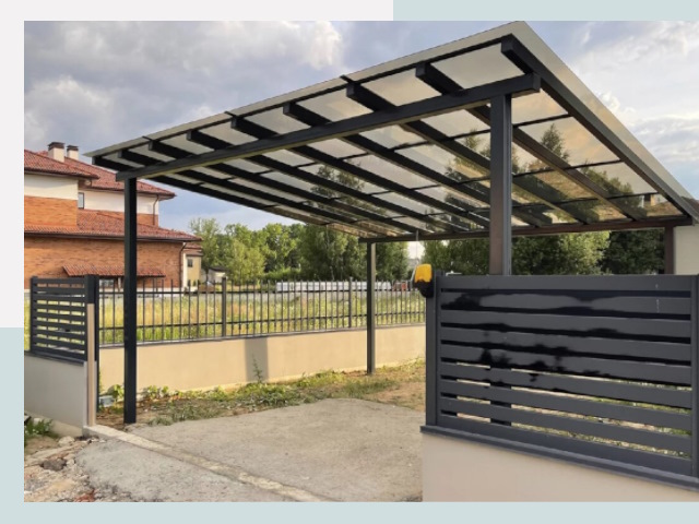 Металлические навесы в Кореновск от 622 руб. за м²