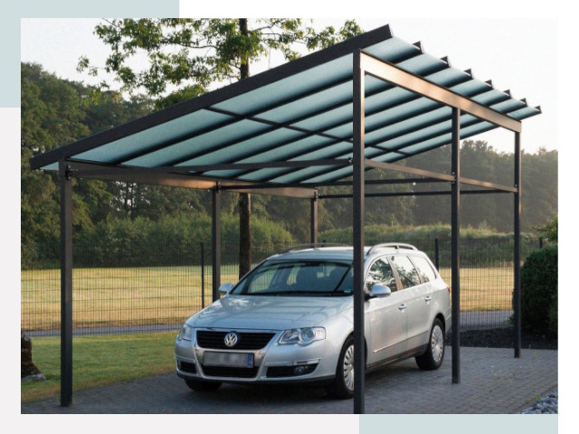 Навесы для автомобилей в Кореновске