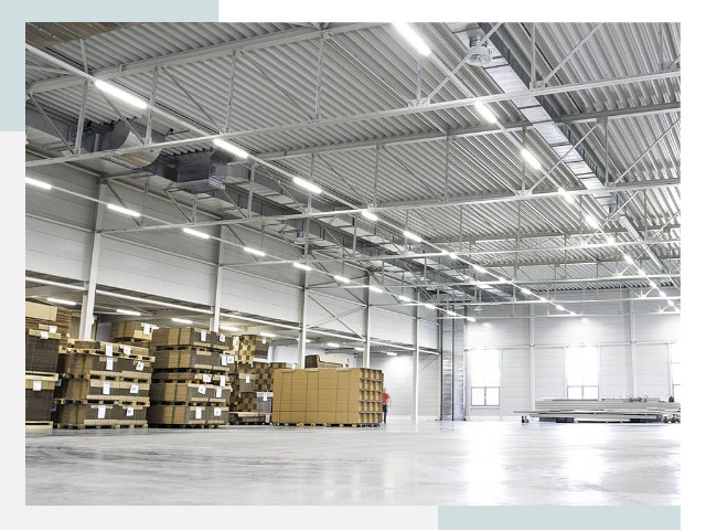 Освещение ангаров в Кореновске