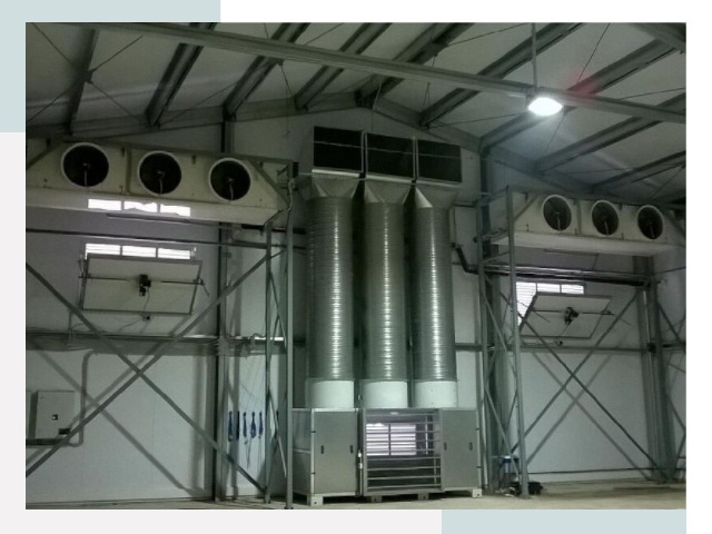 Инженерные системы для ангаров в Кореновске