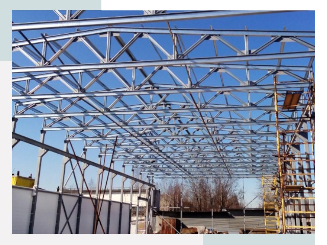 Металлокаркасы для складов в Кореновске